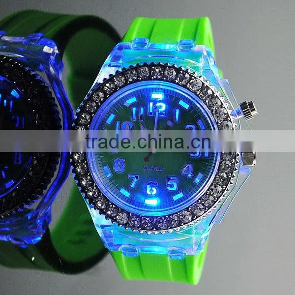 slide watches &silicone wholesale china