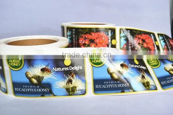 Transparent company logo Labels,Transparent label Screen Printing