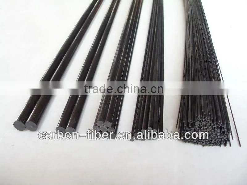 CFRP product black carbon fiber tube for kites