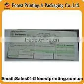 Airline Thermal Paper Boarding Pass Flight Ticket