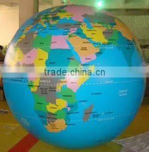 inflatable giant world map beach ball