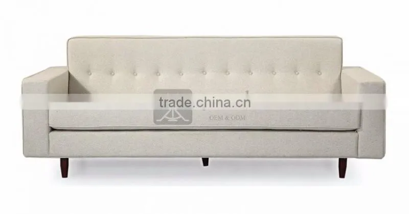 SF-140 Guangdong Foshan Fashion White Sofa OEM