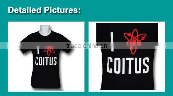 Hot sell! Big bang theory popular T-shirt/Unique design T-shirt