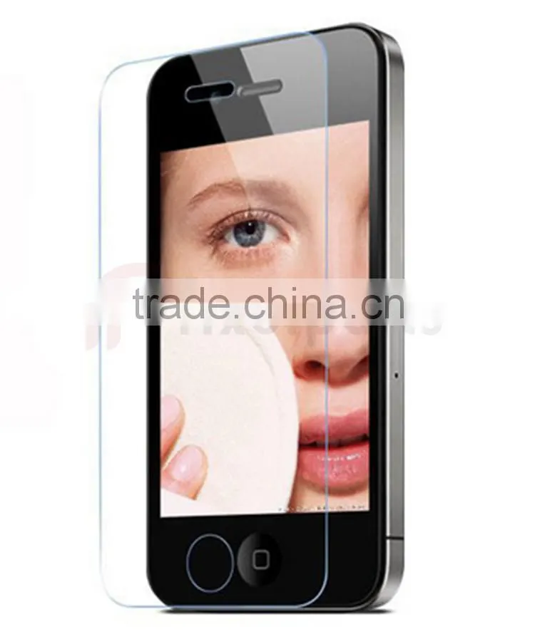 Factory price tempered glass screen protector for iphone 4/4s