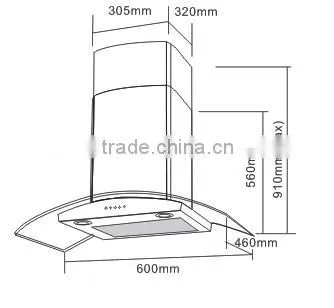 econimic range hood / cheap range hood