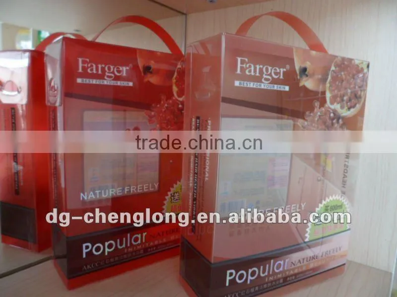 PVC Transpaent Square Gift Packaging Box