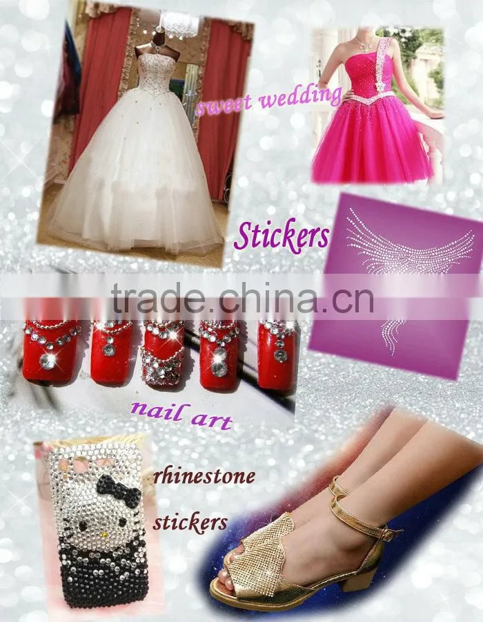 wholesale new deals round ss3-30light siam flatback no mail exquisite glass crystal rhinestone for nail art