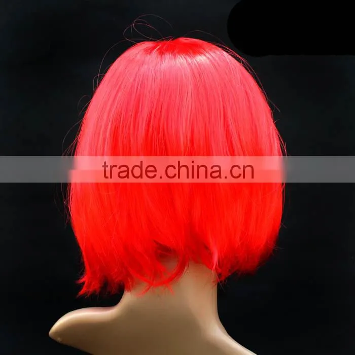 Hot sale artificial cosplay wig for girl