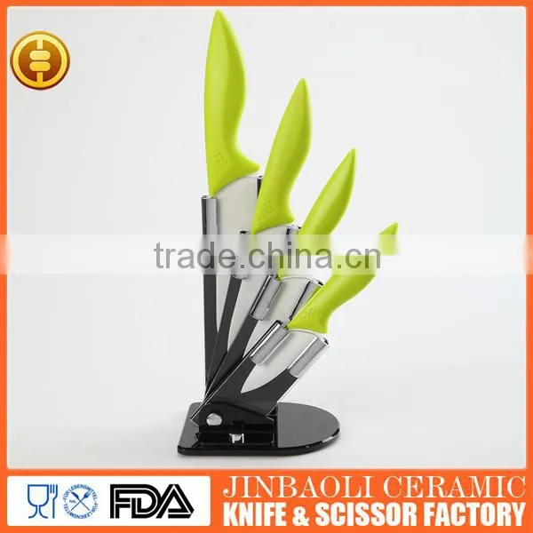 fashion ceramic titanium knife set