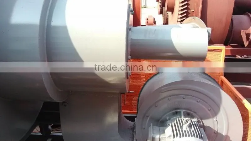 MFR80 pulverized coal fired burner used for asphalt plant