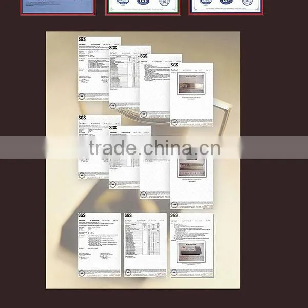 6063-T5 powder coated extruded aluminum windows