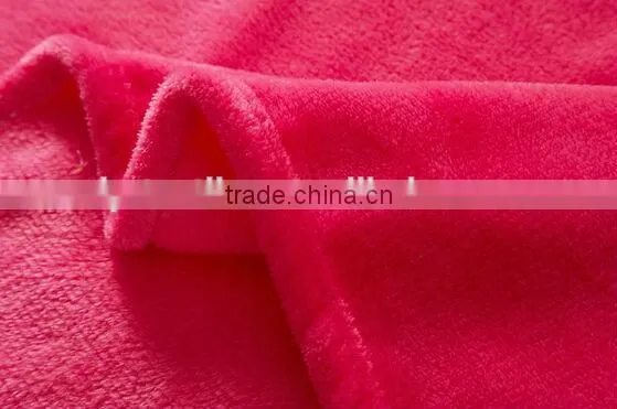 Pretty plain color cheap soft warm blankets queen size