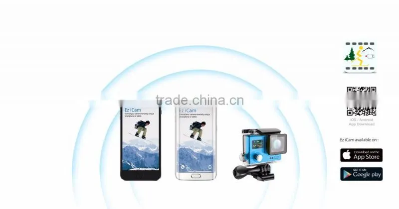 Hot sale H3 4k sj8000 outdoor sport 4k camera action video camera