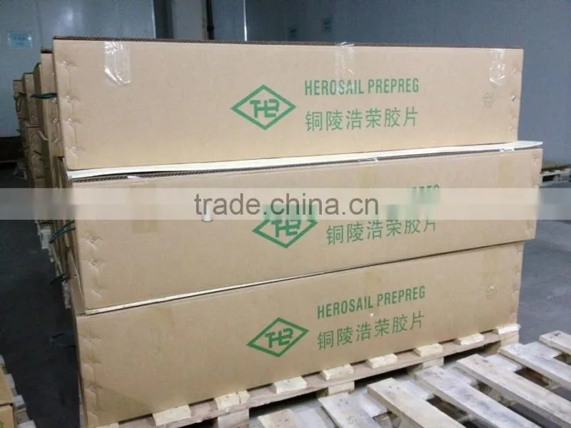 Epoxy glass prepreg(PP) for FR-4,CEM-3,CEM-1 copper clad laminate(CCL)