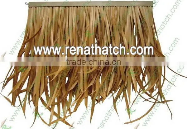 Fire retardant artificial thatch roof, gazebo