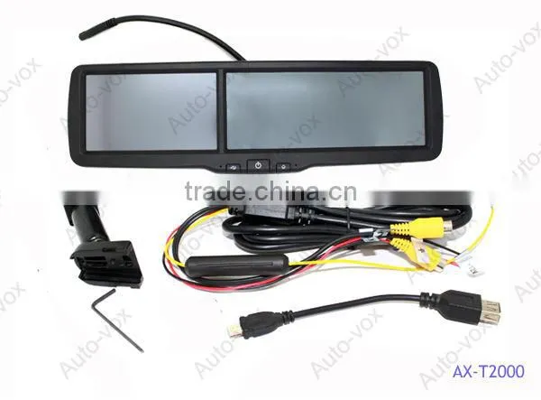 GPS navigation with reverse camera bluetooth