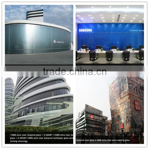 Hot Sale Tempered Clear Float Glass Price 3mm,5mm with high transparent