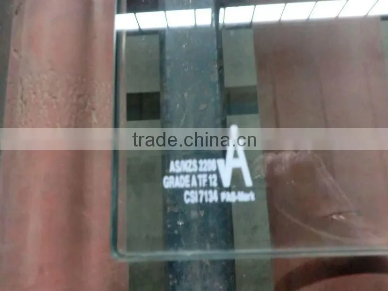 interior decoration glass curtain wall(EN12150 SAI40107)