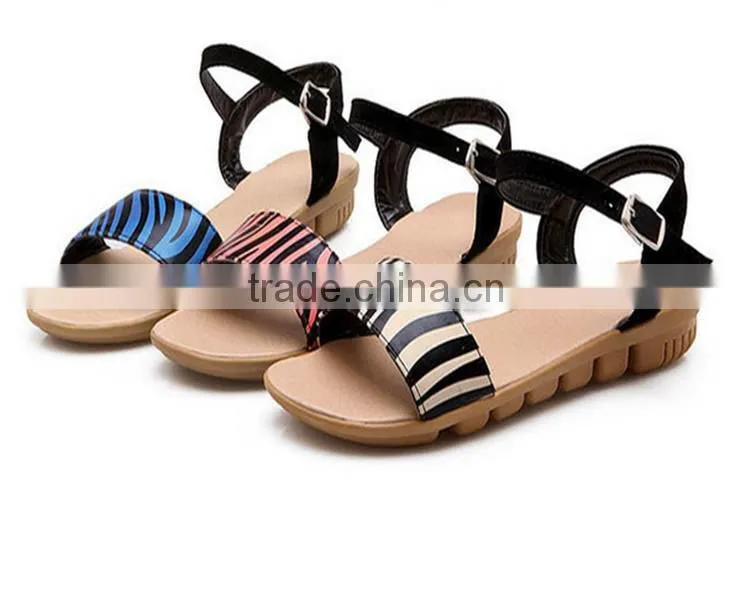 Multifunctional flat sandals for girls leather flat sandals for men for wholesales XT-DA0755