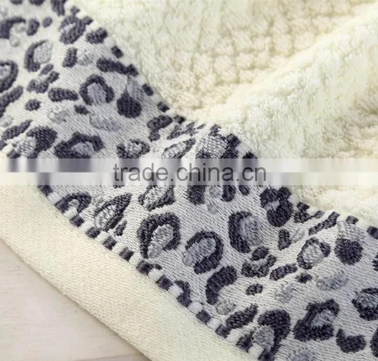 Leopard Jacquard Towels/Cotton Towel