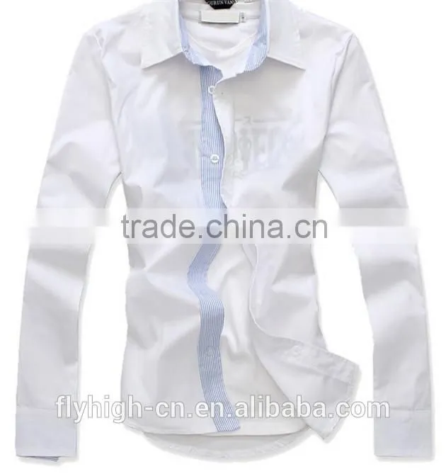 Top Quality Cotton Short Sleeve Men's Shirt