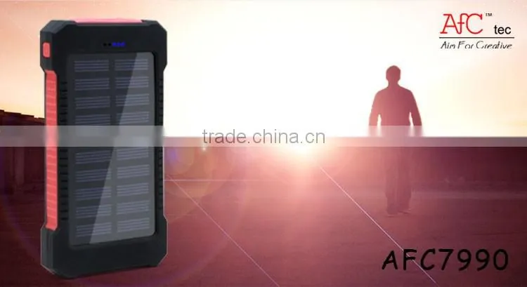 8000mAh solar tree charger with Li- polymer battery