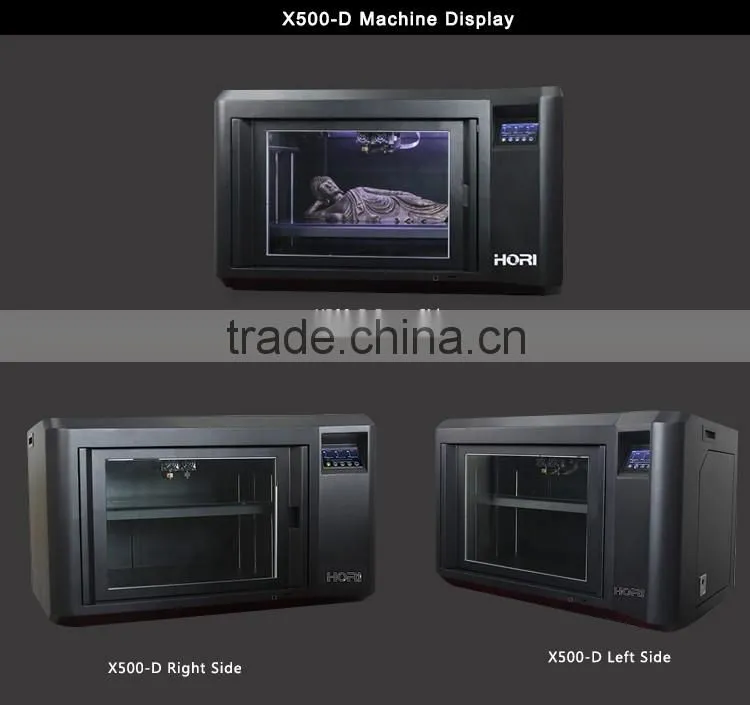 HORI X500-D metal 3d printer full color 3d printer large scale 3d printer