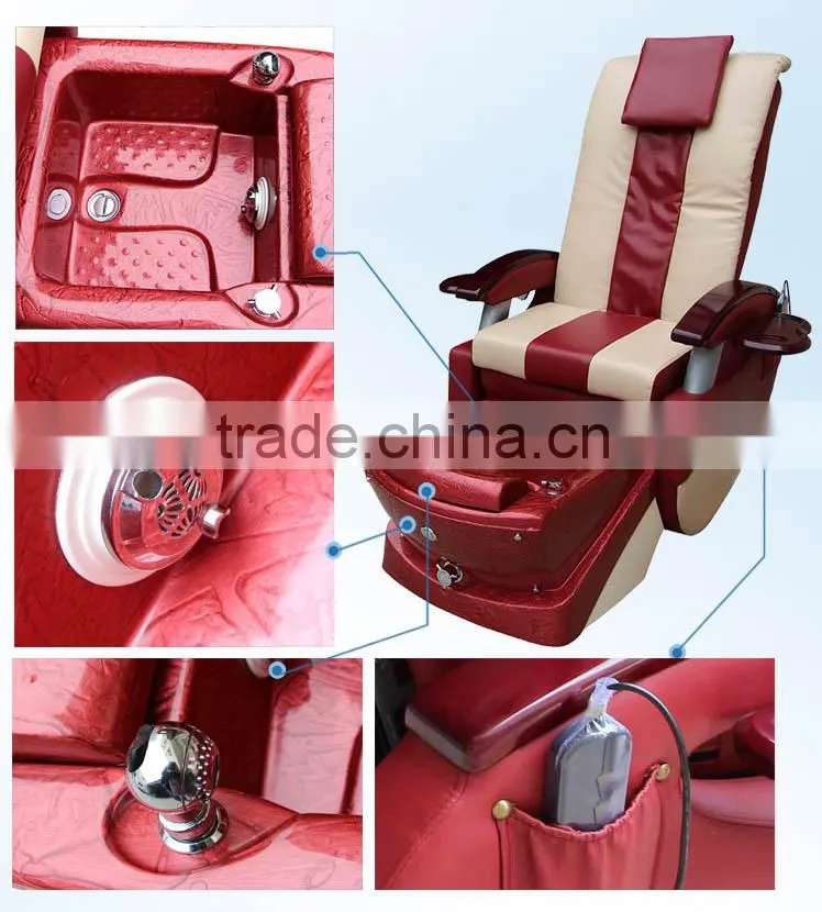 luxury polish nail salon chairs wholesale