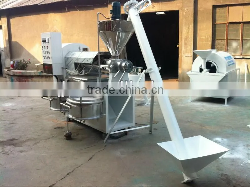China best quality farming machinery soybean oil press machine with CE approved