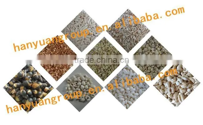 pine nut processing machine, corn puffing machine
