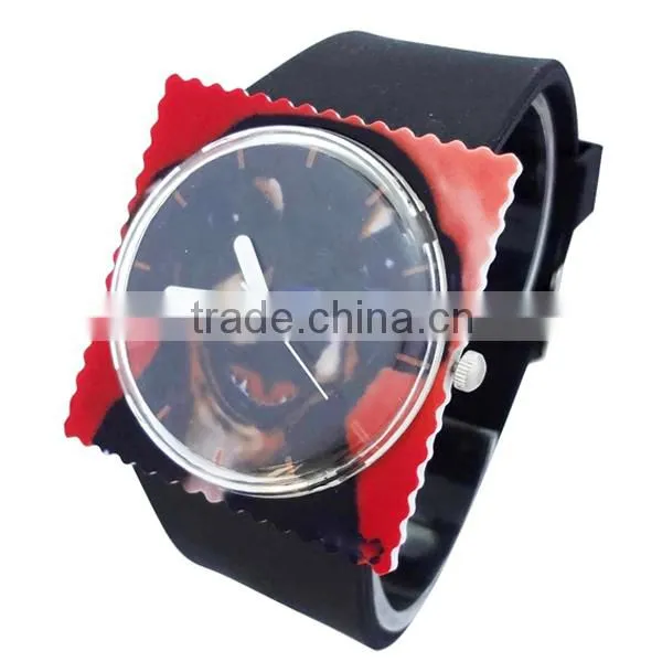 2014 Hot sale silicone stamp watch for kids