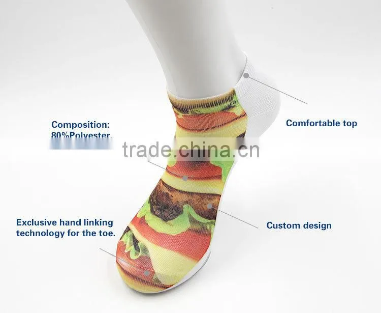 Newest Design Sublimation Printing Socks
