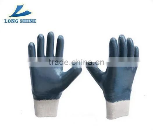 High quality oil resistant 18G seamless blue nylon inner gloves liner price
