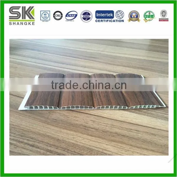 Fire resistant Printing decorative washable PVC wall panels for interior
