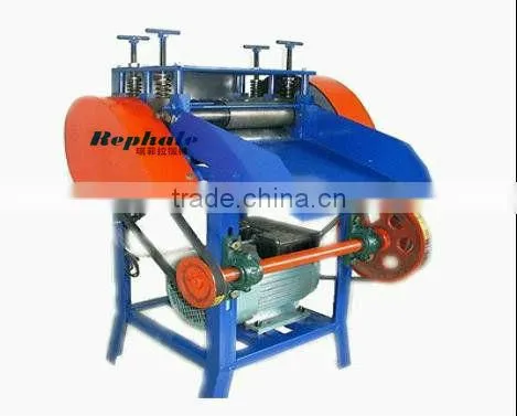 Dual-channel wire stripping machine