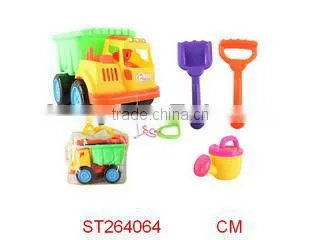 Plastic toy beach car
