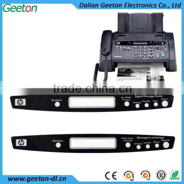 Custom High Quality Self Adhesive Nameplate Membrane Panel