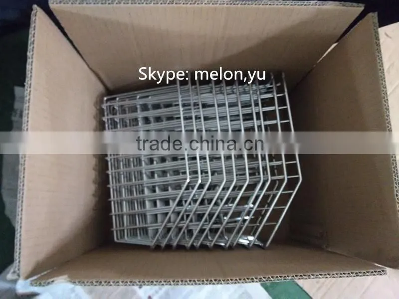 Chrome Wire Basket for Hospital and Chrome Hospital Basket/Wall Panel Basket