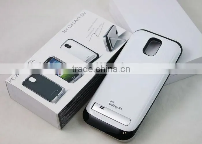 Portable rechargable battery case for galaxy S4, for samsung i9500 galaxy s4 case,3200mAh