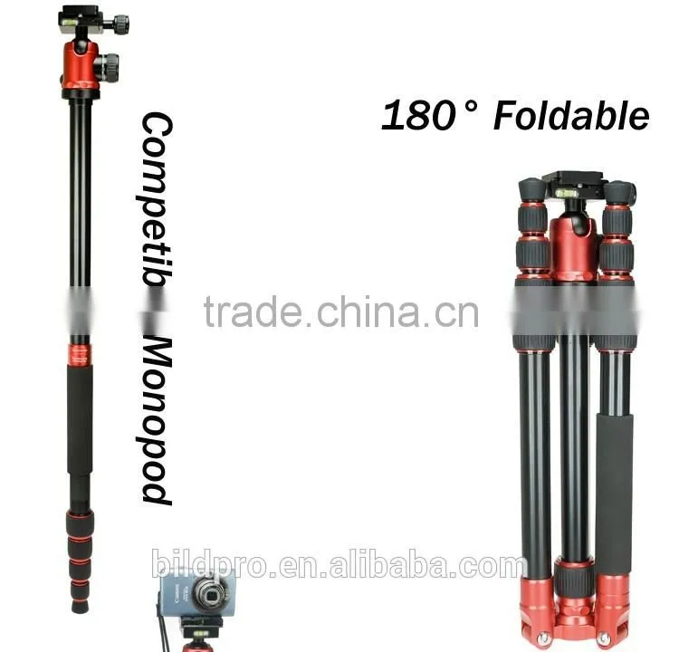 BILDPRO Portable Tripod Camera Stand Photographic Spare Parts Digital Accessories