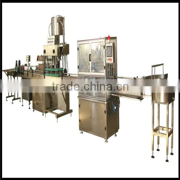 Autoamtic Round Glass Bottle Labeling Machine