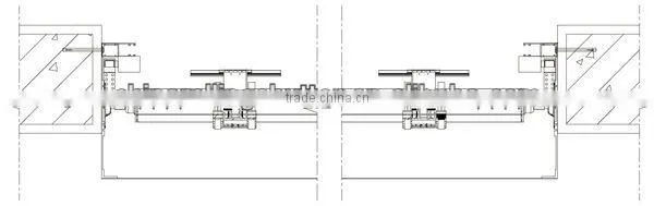 Steel insulated roller shutter door with foam slats