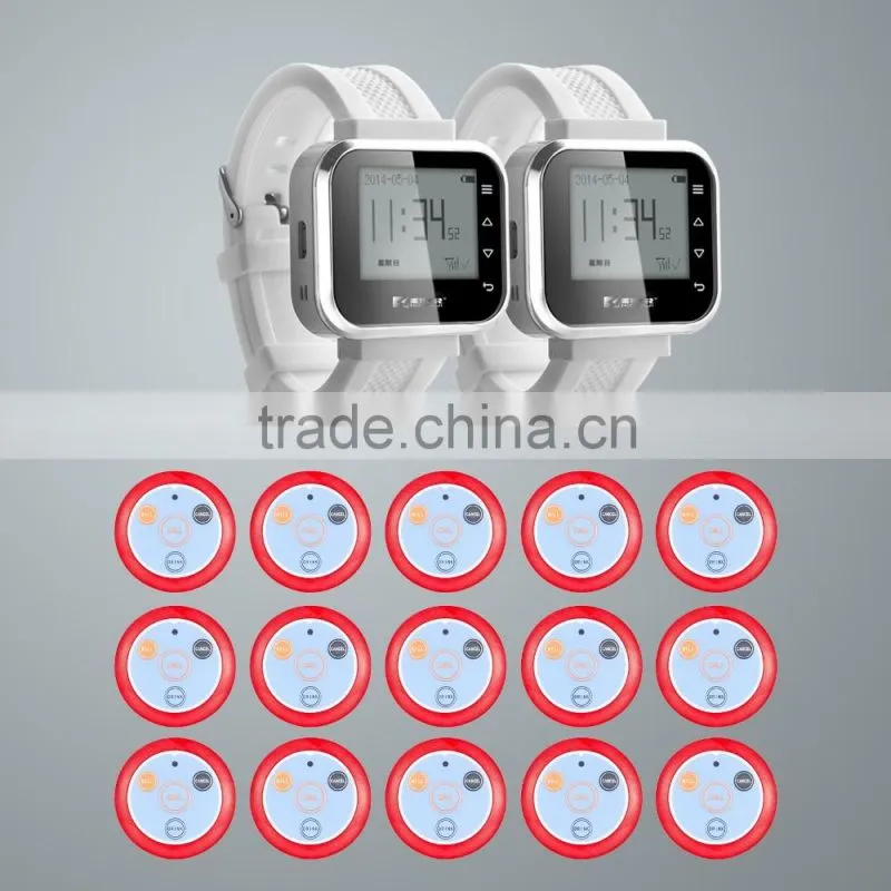 Fashion watch pager with calling function Waiter Watch Pager