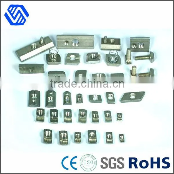 T slot stainless steel & steel t nut