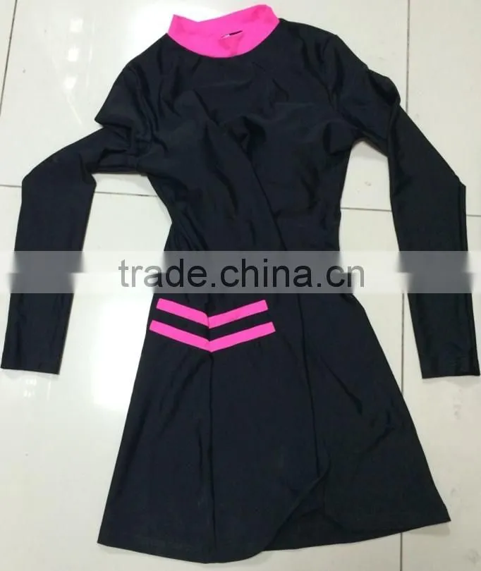 sexy muslim bikini swimwear detached hood hijab