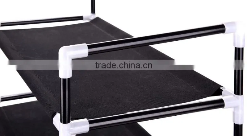 6 layers waterproof folding rotating shoe rack for sale