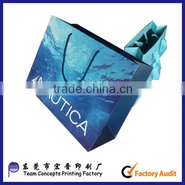 handmade glossy funny paper gift shopping bags