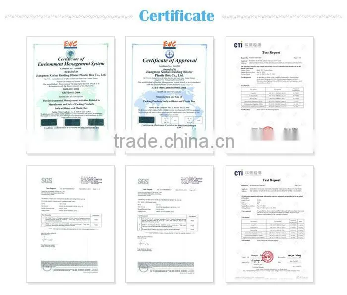 blister box package ego ce4/ce5 blister pack