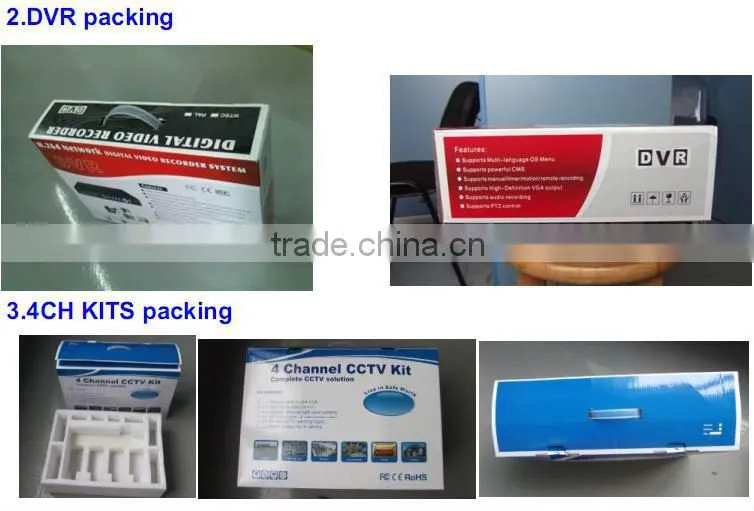 4ch home security camera system