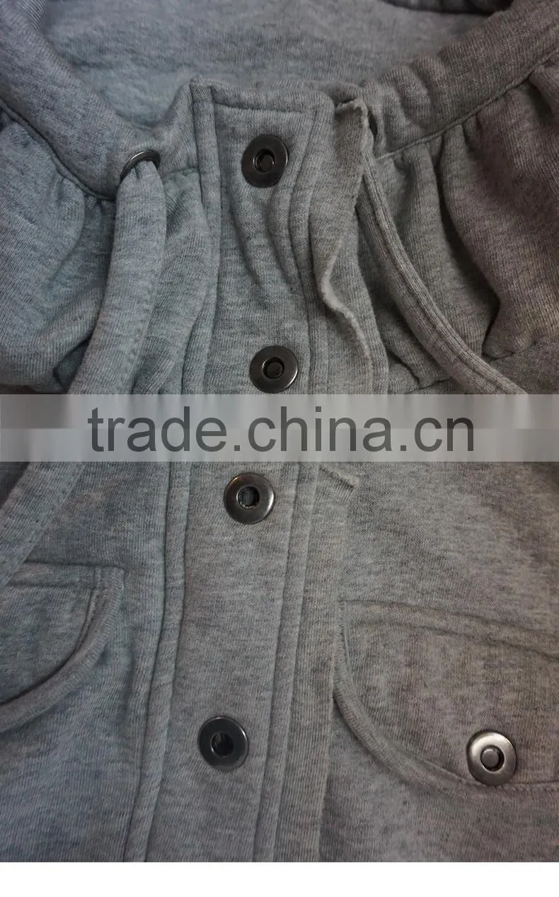 custom fashionable White Retro mma High Quality High Funnel Neck Hoodie